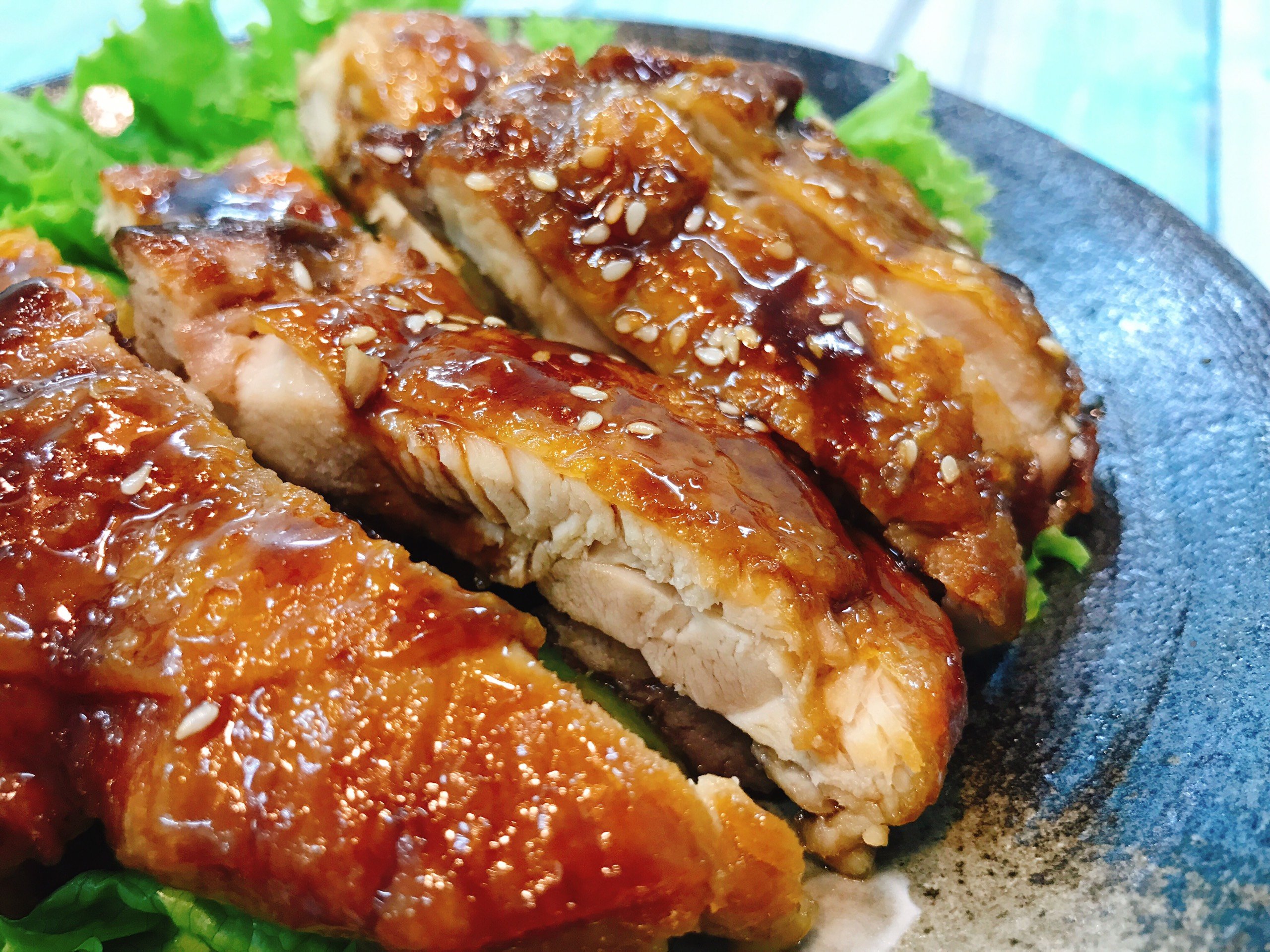 gà sốt teriyaki